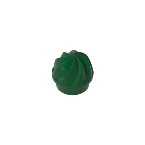 Gobricks,Plate Round 1 x 1 Swirled Top,15470