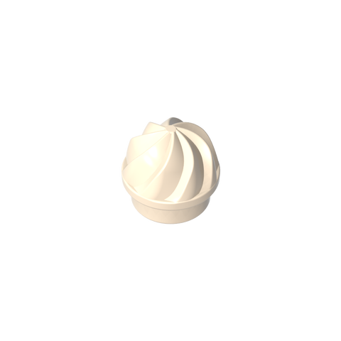 Gobricks,Plate Round 1 x 1 Swirled Top,15470
