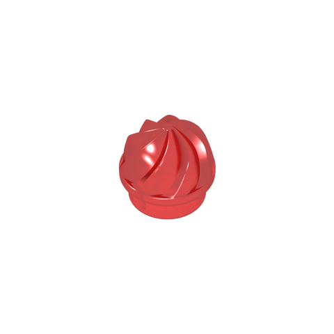 Gobricks,Plate Round 1 x 1 Swirled Top,15470