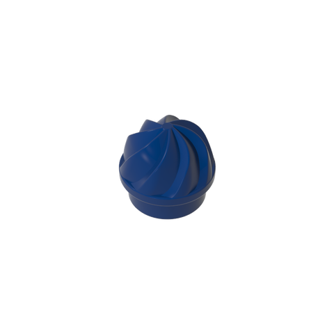 Gobricks,Plate Round 1 x 1 Swirled Top,15470