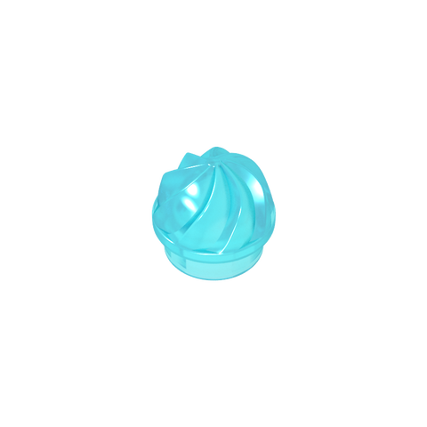 Gobricks,Plate Round 1 x 1 Swirled Top,15470