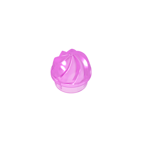 Gobricks,Plate Round 1 x 1 Swirled Top,15470