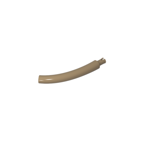 Gobricks,Animal Body Part/ Plant, Tail/ Neck/ Branch/ Trunk, Middle Section with Pin,40378