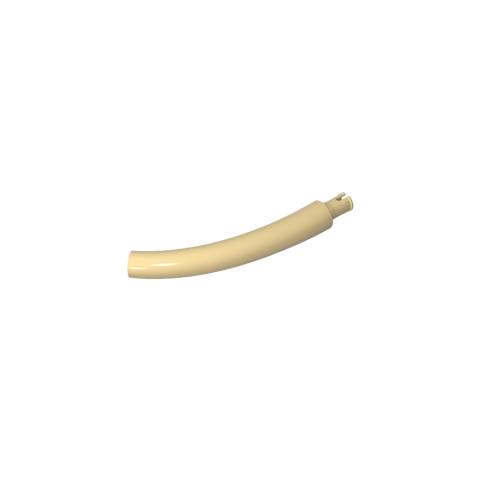 Gobricks,Animal Body Part/ Plant, Tail/ Neck/ Branch/ Trunk, Middle Section with Pin,40378