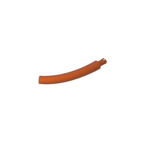 Gobricks,Animal Body Part/ Plant, Tail/ Neck/ Branch/ Trunk, Middle Section with Pin,40378