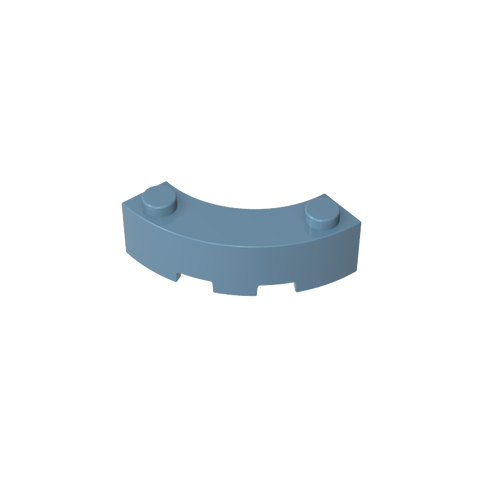 Gobricks,3x3 curved brick,5152