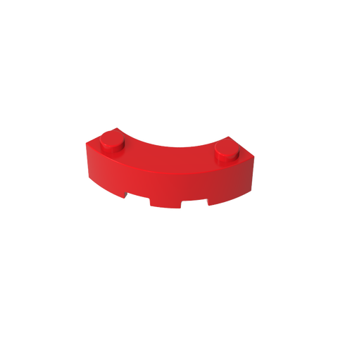 Gobricks,3x3 curved brick,5152