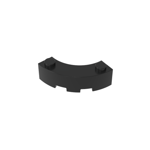 Gobricks,3x3 curved brick,5152
