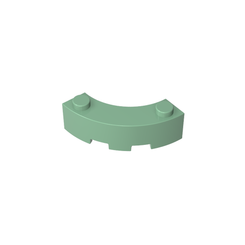 Gobricks,3x3 curved brick,5152