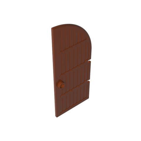 Gobricks,Door 1 x 4 x 8 Curved Top,6105