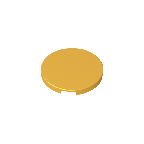 Gobricks,Tile Round 3 x 3,67095