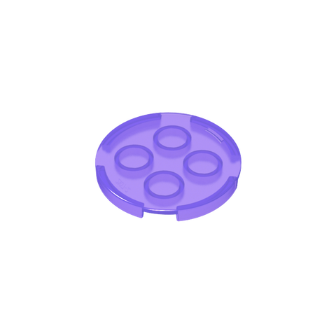 Gobricks,Tile Round 3 x 3,67095