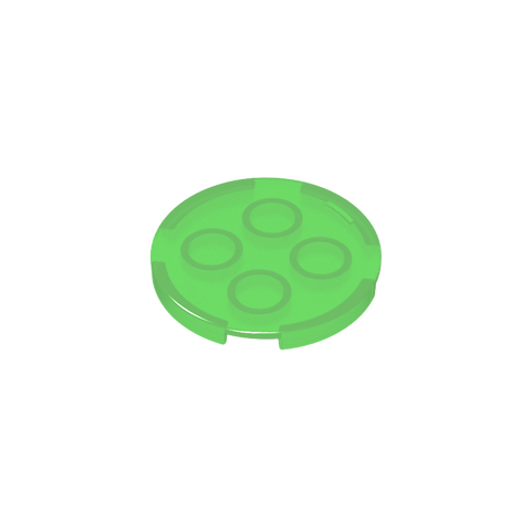 Gobricks,Tile Round 3 x 3,67095