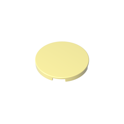 Gobricks,Tile Round 3 x 3,67095
