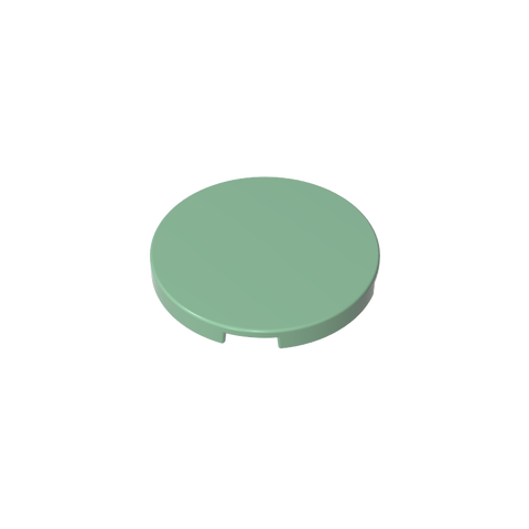 Gobricks,Tile Round 3 x 3,67095