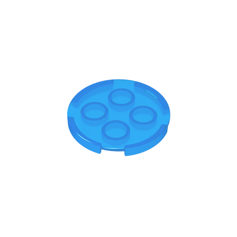 Gobricks,Tile Round 3 x 3,67095