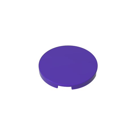 Gobricks,Tile Round 3 x 3,67095