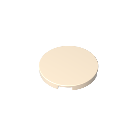 Gobricks,Tile Round 3 x 3,67095