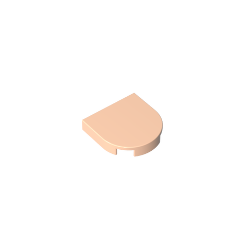 Gobricks,2x2 semicircle glossy panel,5520