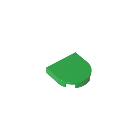 Gobricks,2x2 semicircle glossy panel,5520