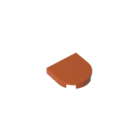 Gobricks,2x2 semicircle glossy panel,5520