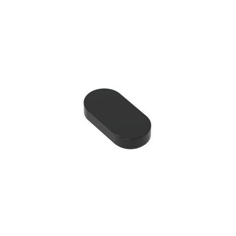 Gobricks,1x2 oval light panel,1126