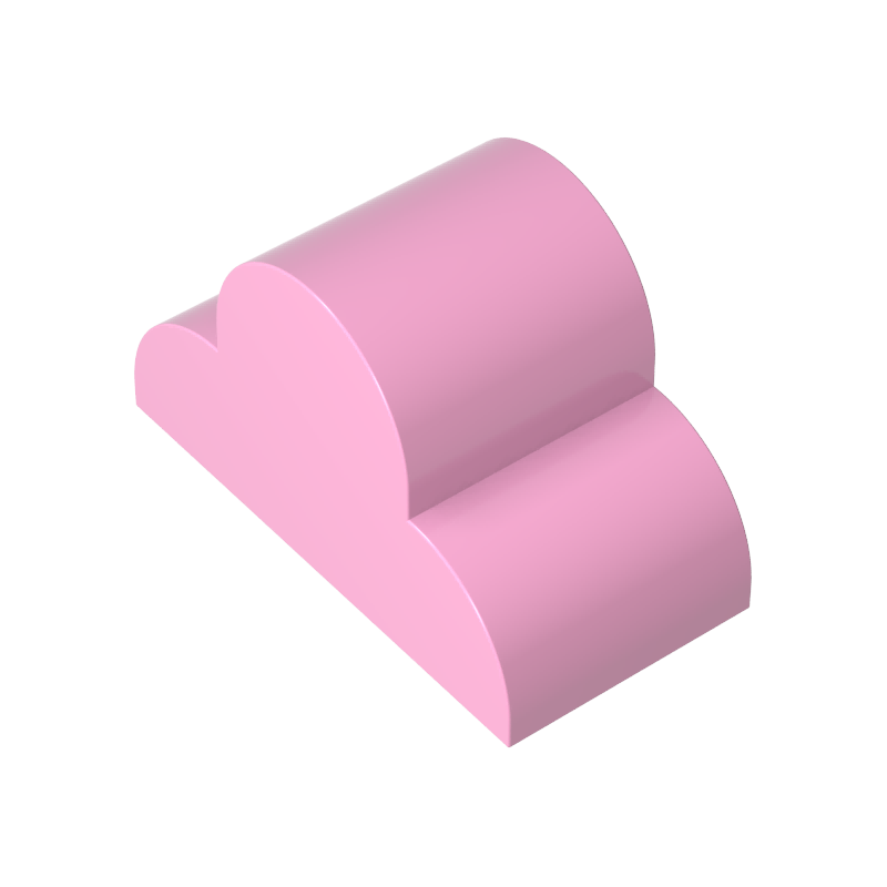 Gobricks,4x2x2 Bevel Tiles,6216
