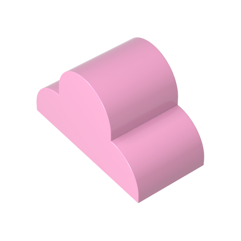 Gobricks,4x2x2 Bevel Tiles,6216