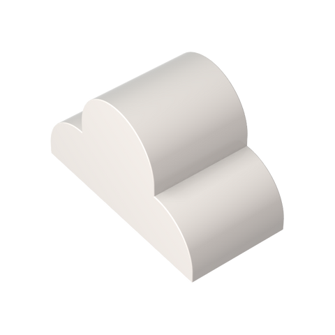 Gobricks,4x2x2 Bevel Tiles,6216