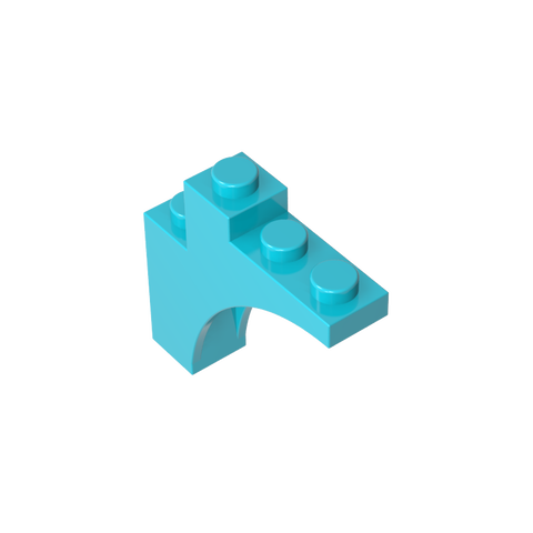 Gobricks,1x4x3 curved brick,80543