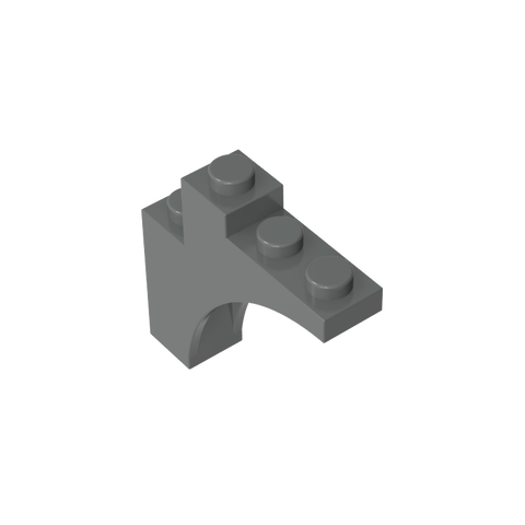 Gobricks,1x4x3 curved brick,80543