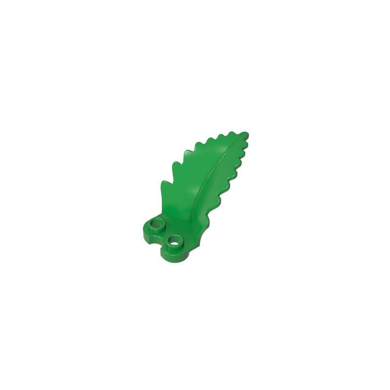 Gobricks,1x2 with curved upright blades,5151