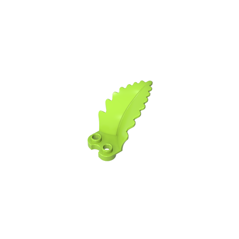 Gobricks,1x2 with curved upright blades,5151