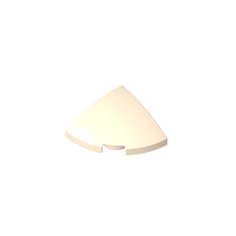 Gobricks,2x2x2/3 arc light panel,5852