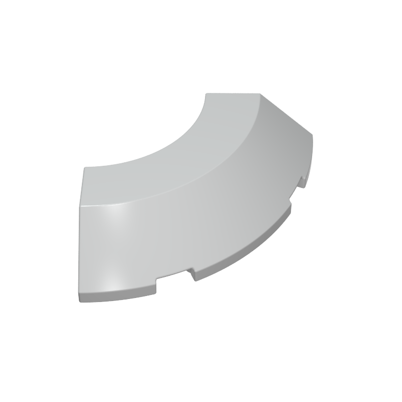 Gobricks,45°4x4 curved brick,5649