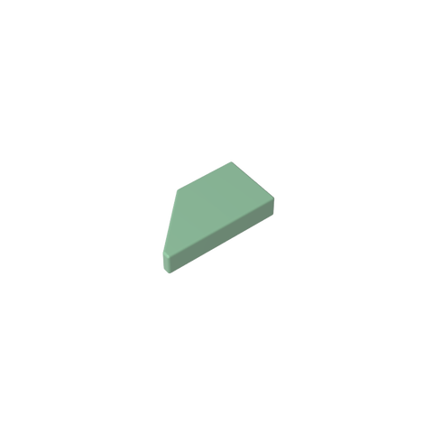 Gobricks,1x2 wedge light panel right,5092