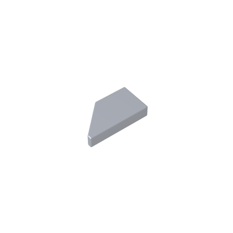 Gobricks,1x2 wedge light panel right,5092