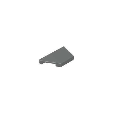 Gobricks,1x2 Wedge Glossy Panel Left,5091