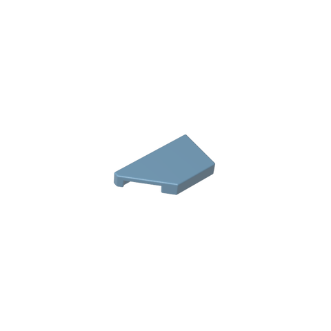 Gobricks,1x2 Wedge Glossy Panel Left,5091