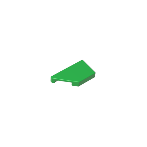 Gobricks,1x2 Wedge Glossy Panel Left,5091