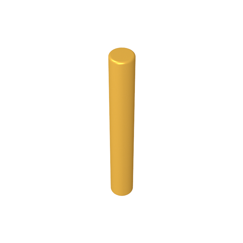 Gobricks,1x3 round bar length 23.8,87994,19385,37078