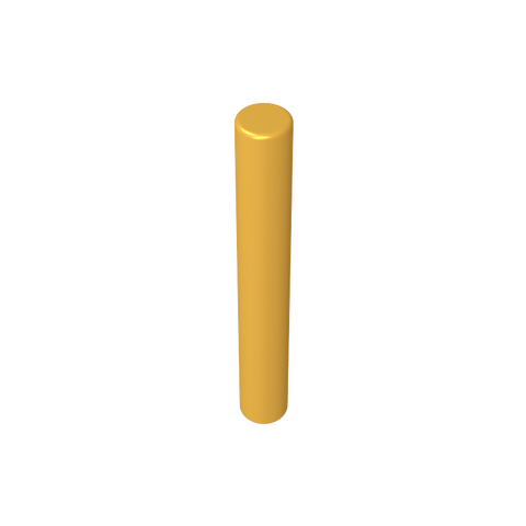 Gobricks,1x3 round bar length 23.8,87994,19385,37078