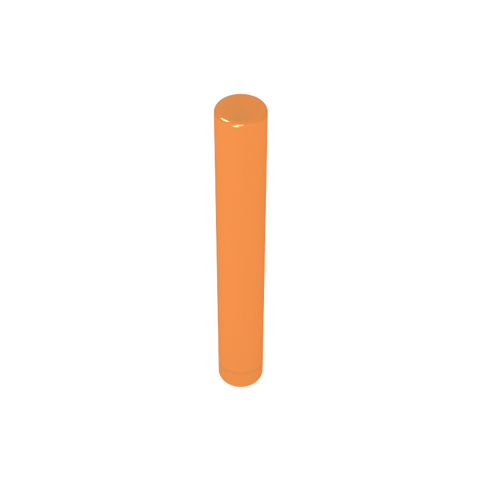 Gobricks,1x3 round bar length 23.8,87994,19385,37078