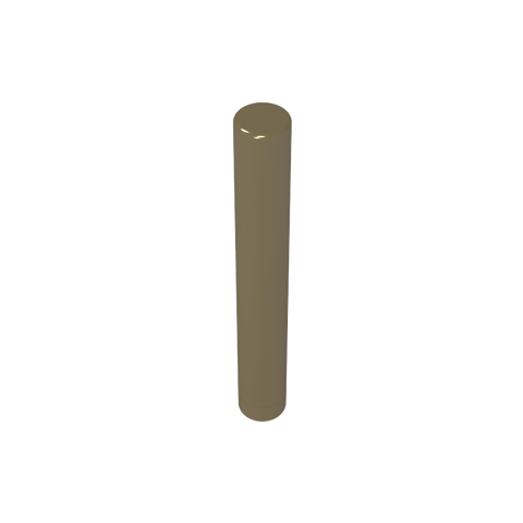 Gobricks,1x3 round bar length 23.8,87994,19385,37078