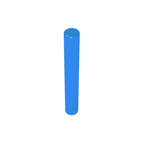 Gobricks,1x3 round bar length 23.8,87994,19385,37078