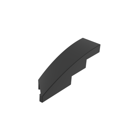Gobricks,4x1 wedge-shaped arc panel right,5414