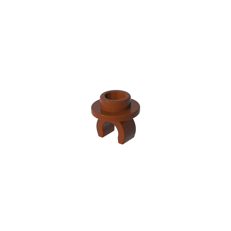 Gobricks,1x1 ring round plate with clip,5264