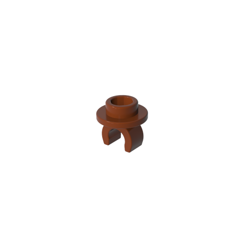 Gobricks,1x1 ring round plate with clip,5264