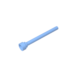 Gobricks,Antenna 1 x 4 with Rounded Top,3957,3957a,3957b,30064,54413,15609,28658