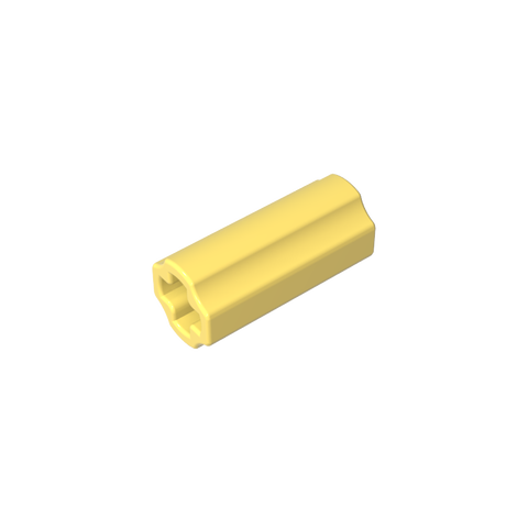 Gobricks,Technic Axle Connector Smooth [with x Hole + Orientation],59443,6538c